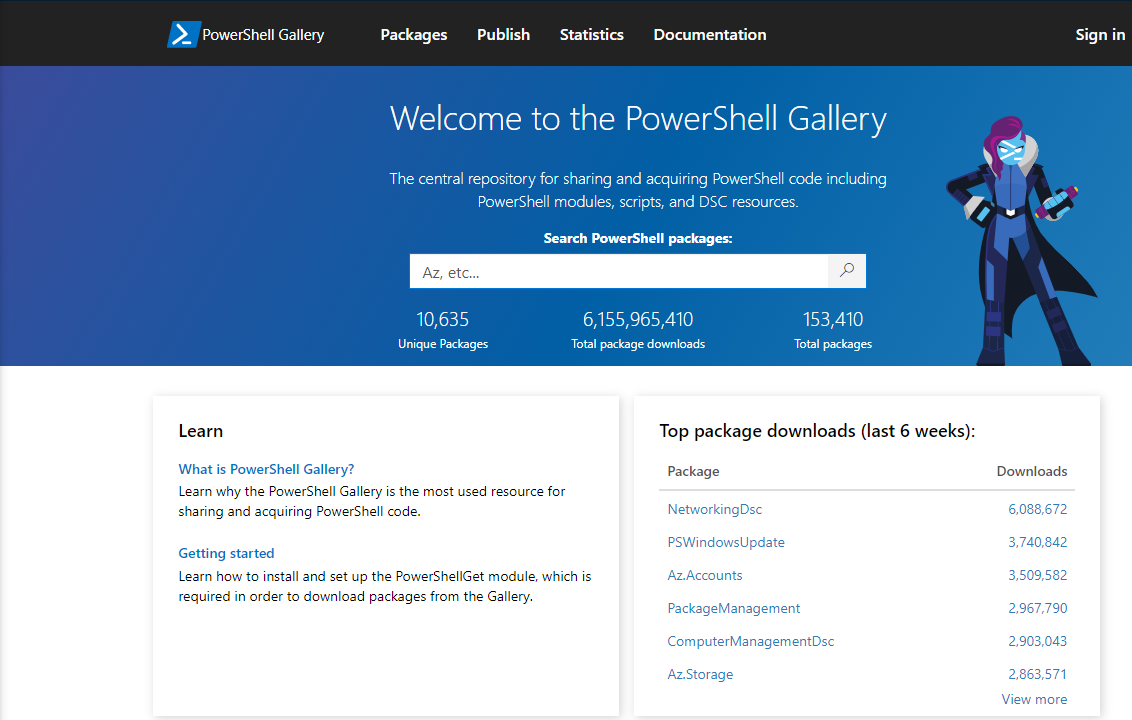 powershellg